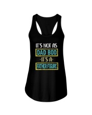 IT'S NOT A DAD BOD IT'S A FATHER FIGURE Ladies Flowy Tank tile