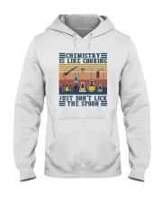 CHEMISTRY IS LIKE COOKING Hooded Sweatshirt tile