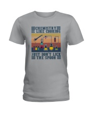 CHEMISTRY IS LIKE COOKING Ladies T-Shirt tile