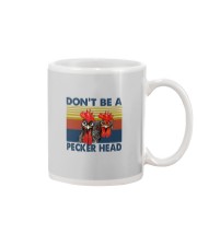 DON'T BE A PECKER HEAD Mug tile