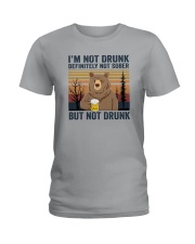 I'M NOT DRUNK BUT NOT DRUNK BEAR BEER Ladies T-Shirt tile