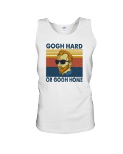 GOGH HARD OR GOGH HOME Unisex Tank tile