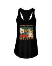 BEST SQUIRREL DAD EVER Ladies Flowy Tank thumbnail