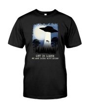 GET IN LOSER WE'RE DOING BUTT STUFF Classic T-Shirt front
