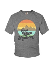 BE A NICE HUMAN Youth T-Shirt tile