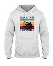 I RUN A TIGHT SHIPWRECK LIGHT Hooded Sweatshirt thumbnail