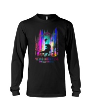 HELLO DARKNESS MY OLD FRIEND DINOSAUR Long Sleeve Tee tile