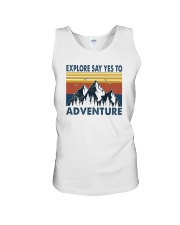 EXPLORE SAY YES TO ADVENTURE vt Unisex Tank tile