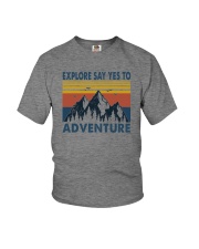 EXPLORE SAY YES TO ADVENTURE vt Youth T-Shirt tile