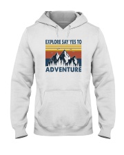 EXPLORE SAY YES TO ADVENTURE vt Hooded Sweatshirt tile
