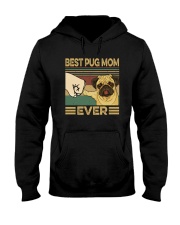 BEST PUG MOM EVER Hooded Sweatshirt thumbnail