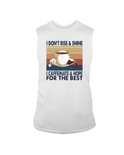 I DON'T RISE AND SHINE Sleeveless Tee tile