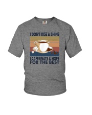 I DON'T RISE AND SHINE Youth T-Shirt tile