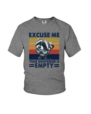 EXCUSE ME YOUR BIRDFEEDER IS EMPTY Youth T-Shirt thumbnail