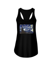 VAN GOGH CAT Ladies Flowy Tank thumbnail