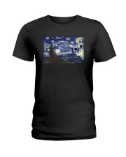 VAN GOGH CAT Ladies T-Shirt thumbnail
