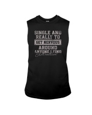 SINGLE AND READY TO GET NERVOUS Sleeveless Tee tile