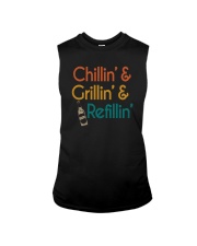 CHILLIN' GRILLIN' REFILLIN' Sleeveless Tee tile