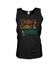 CHILLIN' GRILLIN' REFILLIN' Unisex Tank tile
