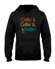 CHILLIN' GRILLIN' REFILLIN' Hooded Sweatshirt tile