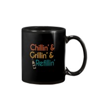 CHILLIN' GRILLIN' REFILLIN' Mug tile