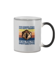 WE ALL ROLL FOR INITIATIVE Color Changing Mug thumbnail