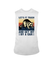 LET'S IT TRASH NAD GET HIT BY A CAR Sleeveless Tee tile