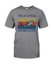 I'M A LITTLE SHARKASTIC Classic T-Shirt front