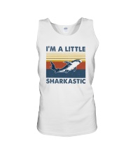 I'M A LITTLE SHARKASTIC Unisex Tank tile