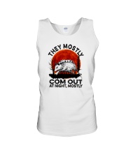 THEY MOSTLY COME OUT AT NIGHT Unisex Tank tile