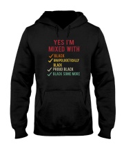 YES I'M MIXED WITH Hooded Sweatshirt thumbnail