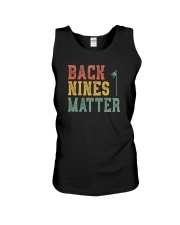 GOLF BACK NINES MATTER Unisex Tank tile