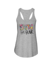 FAITH OVER FEAR Ladies Flowy Tank thumbnail