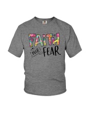 FAITH OVER FEAR Youth T-Shirt thumbnail