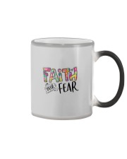 FAITH OVER FEAR Color Changing Mug thumbnail