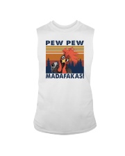 PEW PEW MADAFAKAS CHICKEN Sleeveless Tee tile