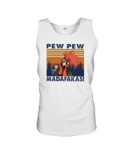 PEW PEW MADAFAKAS CHICKEN Unisex Tank tile