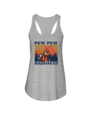 PEW PEW MADAFAKAS CHICKEN Ladies Flowy Tank tile