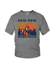 PEW PEW MADAFAKAS CHICKEN Youth T-Shirt tile