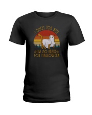 I SHEET YOU NOT CAT Ladies T-Shirt tile