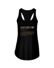 BLACKNIFICENT ADJECTIVE 1 Ladies Flowy Tank tile