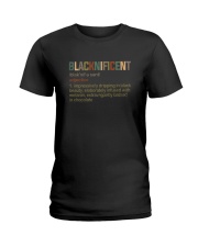 BLACKNIFICENT ADJECTIVE 1 Ladies T-Shirt tile
