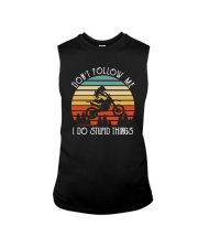 DON'T FOLLOW ME I DO STUPID THINGS DIRT BIKE Sleeveless Tee thumbnail