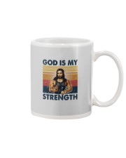 GOD IS MY STRENGTH Mug tile