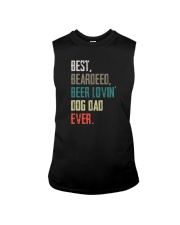 BEARDED BEER LOVIN DOG DAD Sleeveless Tee thumbnail