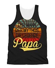 PAPA DER MANN DER MYTHOS DER LEGENDE All-over Unisex Tank thumbnail