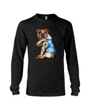 I LOVE MOM BULLDOG Long Sleeve Tee thumbnail