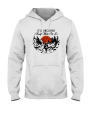 IT'S ANOTHER HALF MILE OR SO Hooded Sweatshirt tile