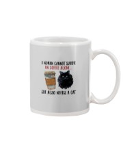 WOMAN SURVIVE ON COFFEE AND A CAT Mug thumbnail