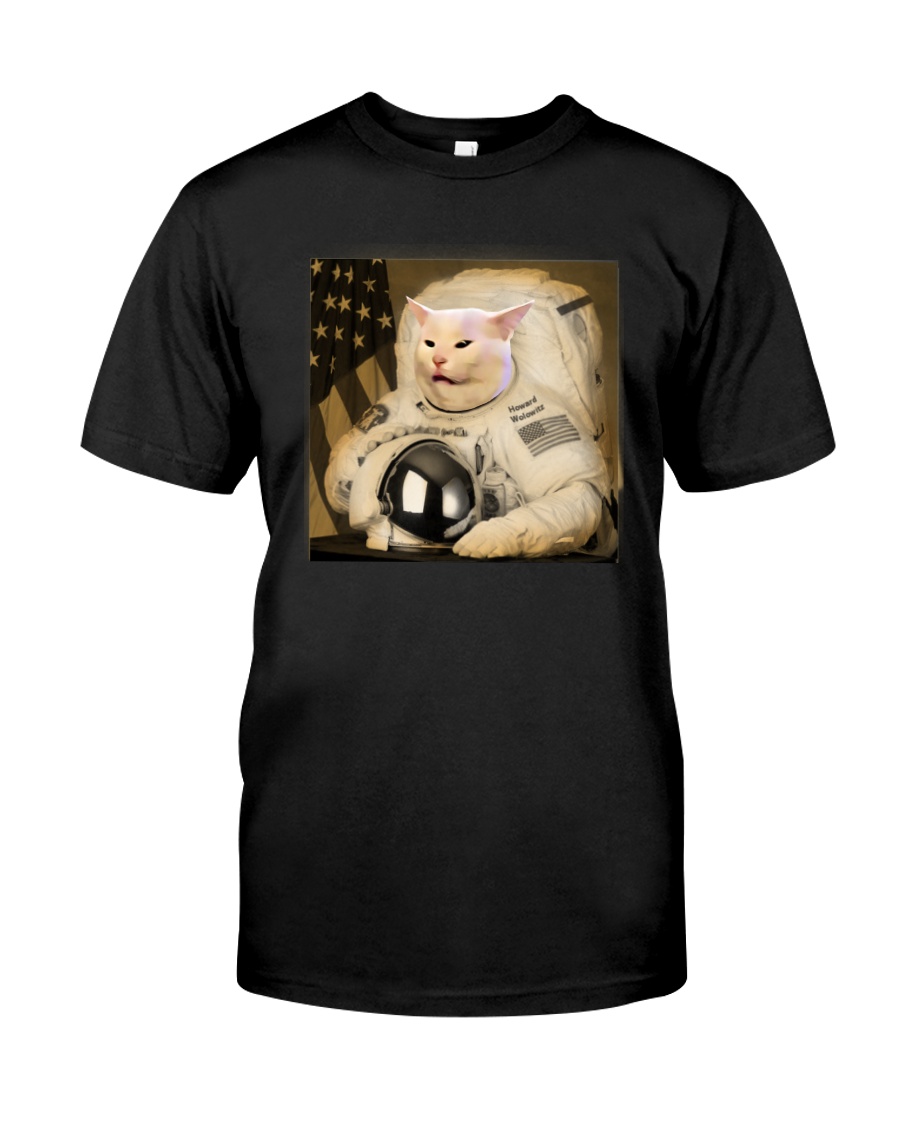 CAT MEME ASTRONAUT Classic T-Shirt